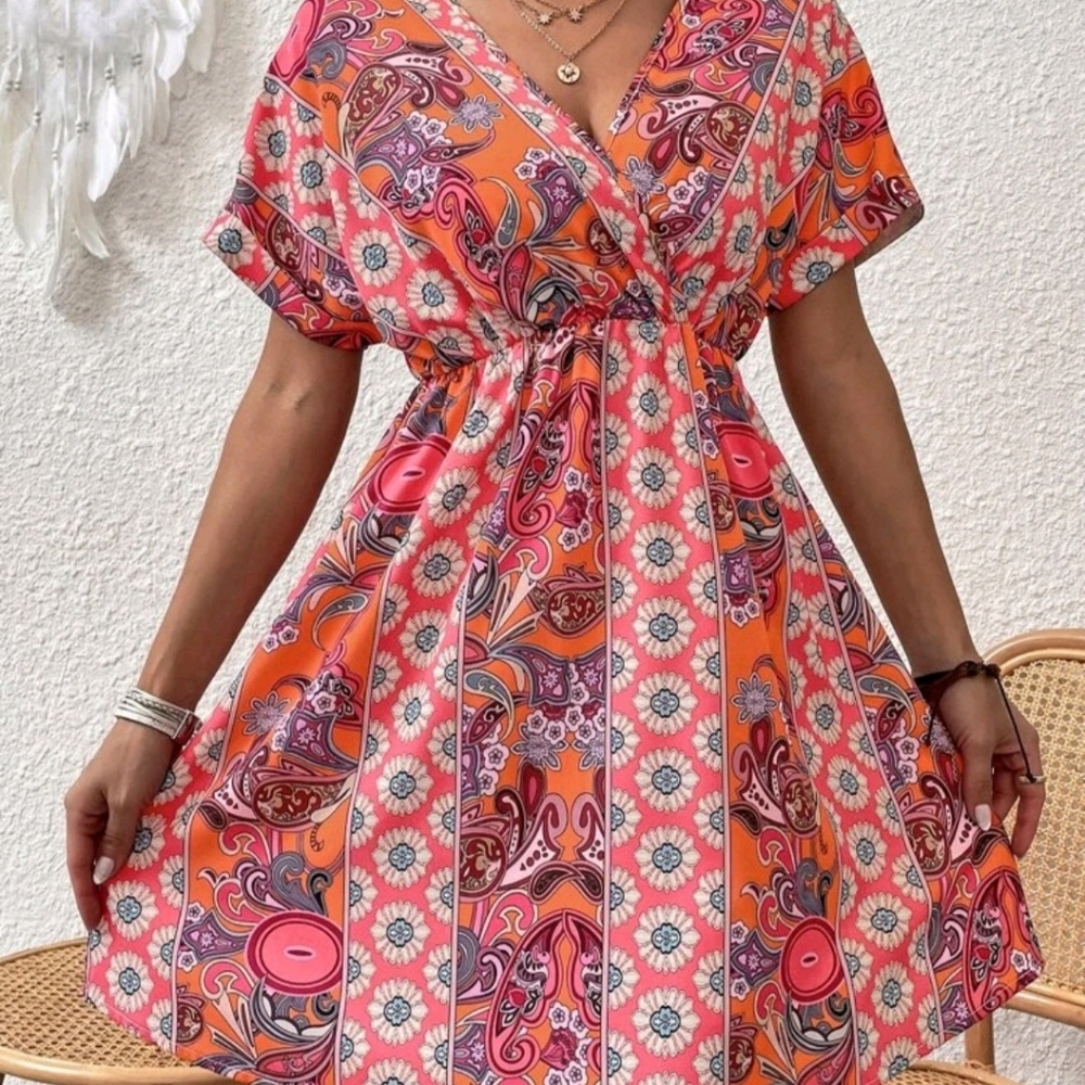 Women's free flowing dress